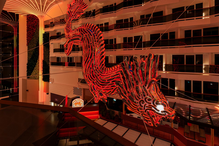 MSC World Asia Dragon Sculpture ©MSC Cruises.jpg